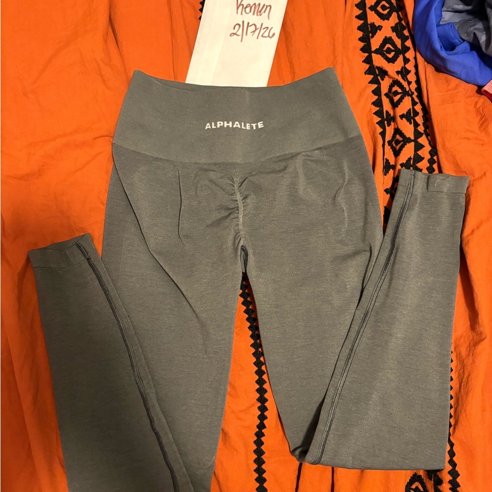 Alphalete Charcoal Gray Leggings